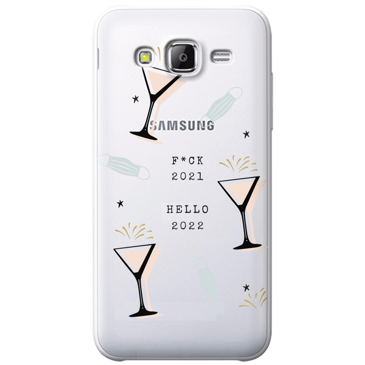 Чехол для Samsung Galaxy J5 2015 Hello 2022 - фото 1