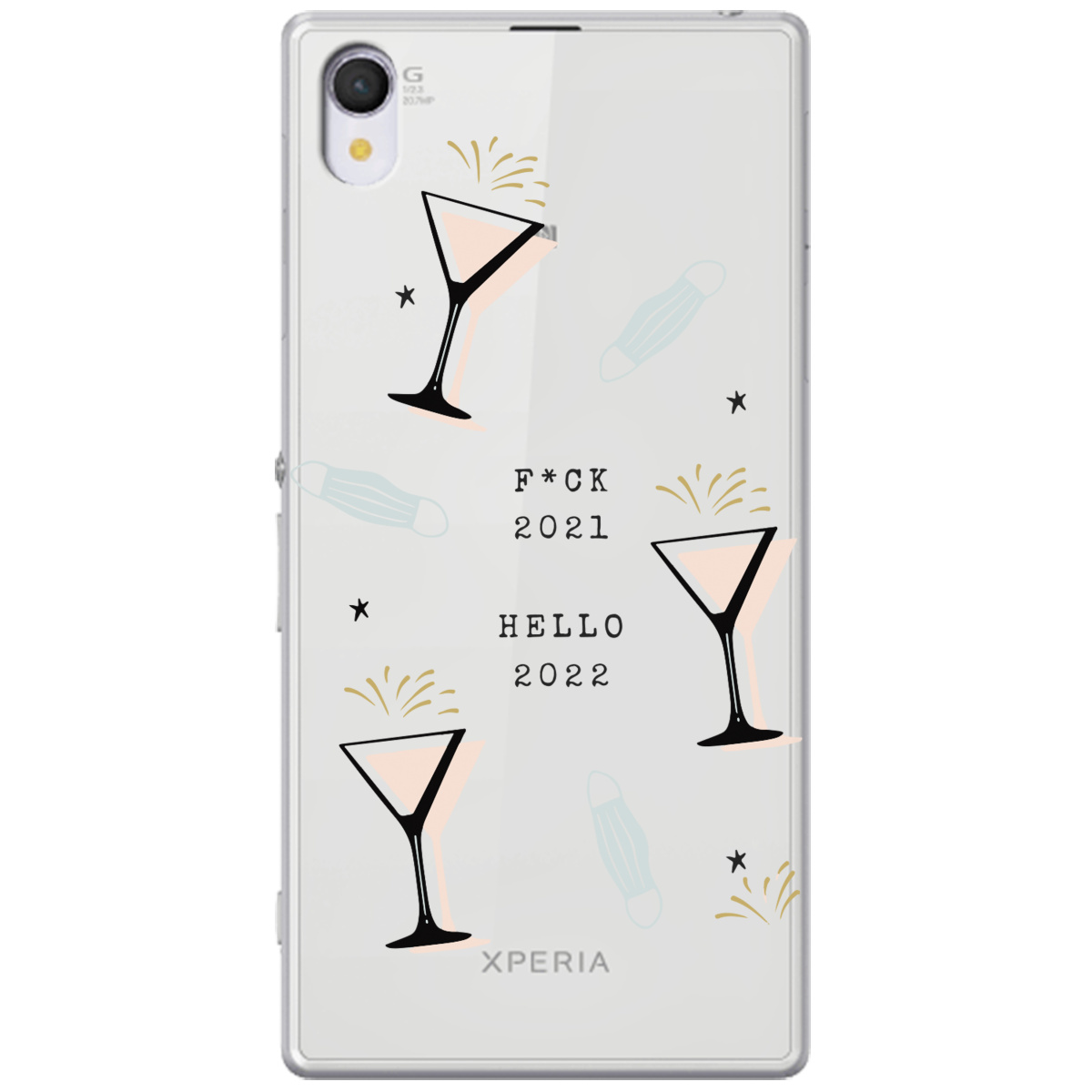 Чехол для SONY Xperia Z2 Hello 2022 - фото 1