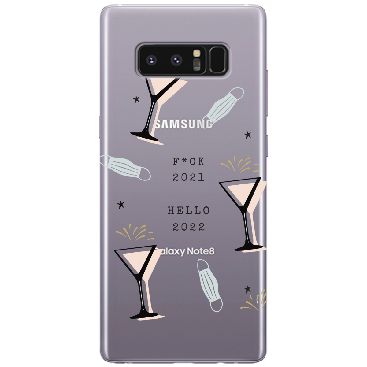 Чехол для Samsung Galaxy Note 8 Hello 2022 - фото 1