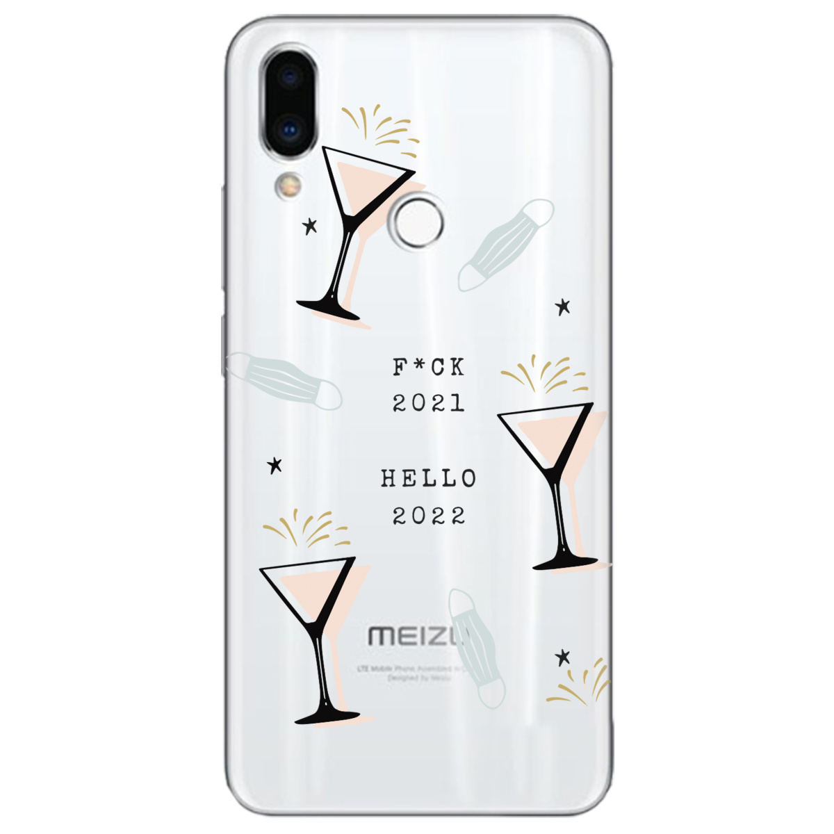 Чехол для Meizu Note 9 Hello 2022 - фото 1