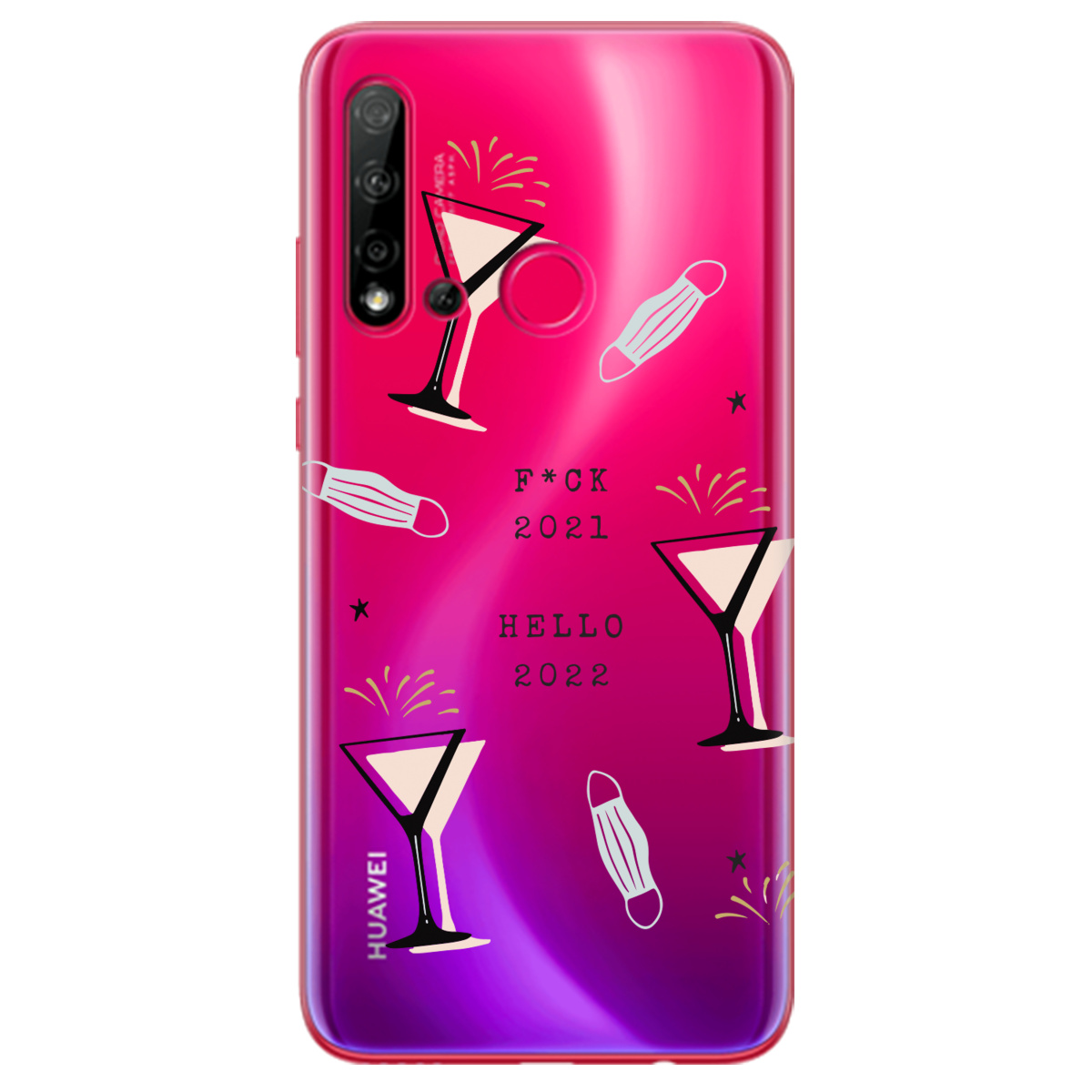 Чехол для Huawei P20 Lite 2019 Hello 2022 - фото 1