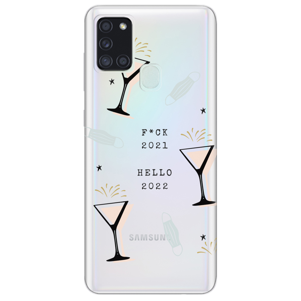 Чехол для Samsung Galaxy A21s Hello 2022 - фото 1