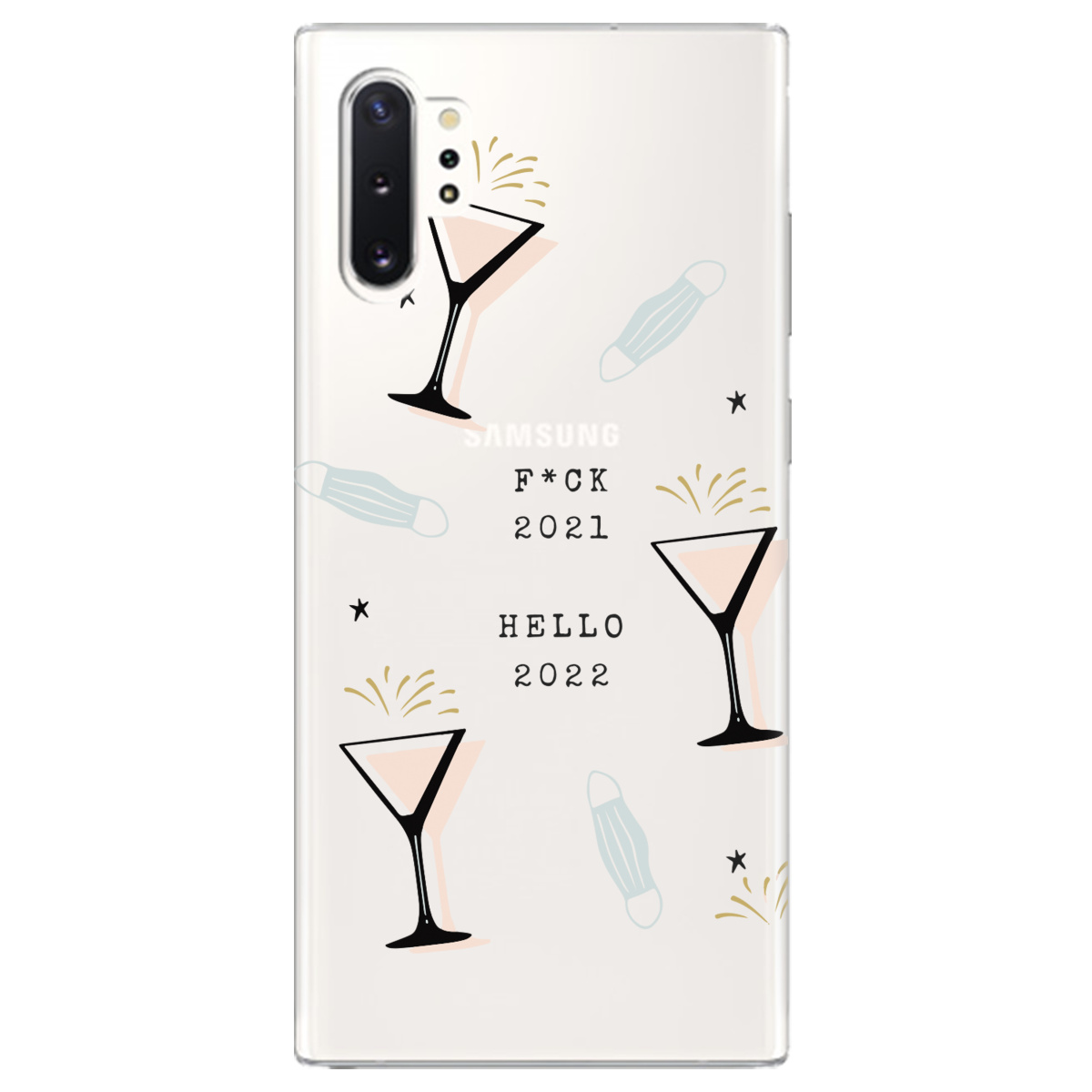 Чохол для Samsung Galaxy Note 10 Plus Hello 2022 - фото 1