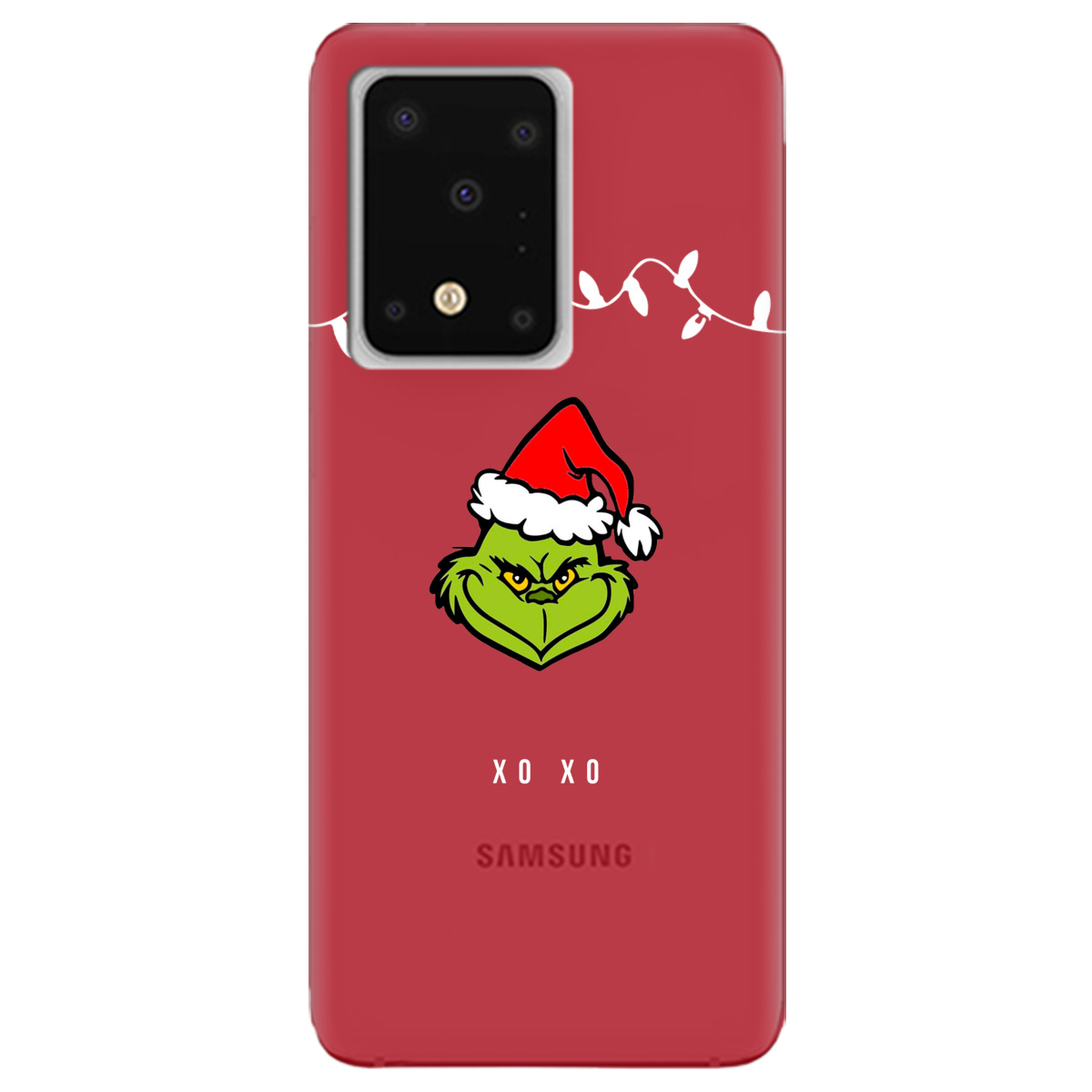 Чехол для Samsung Galaxy S11 Grinch xo xo - фото 1