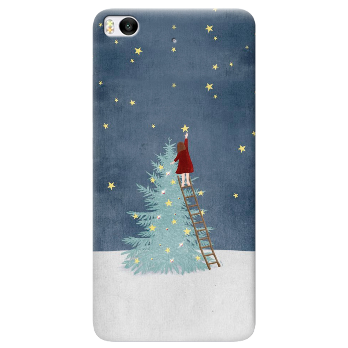 Чохол для Xiaomi Mi 5s Girlwithstar зі стразами - фото 1