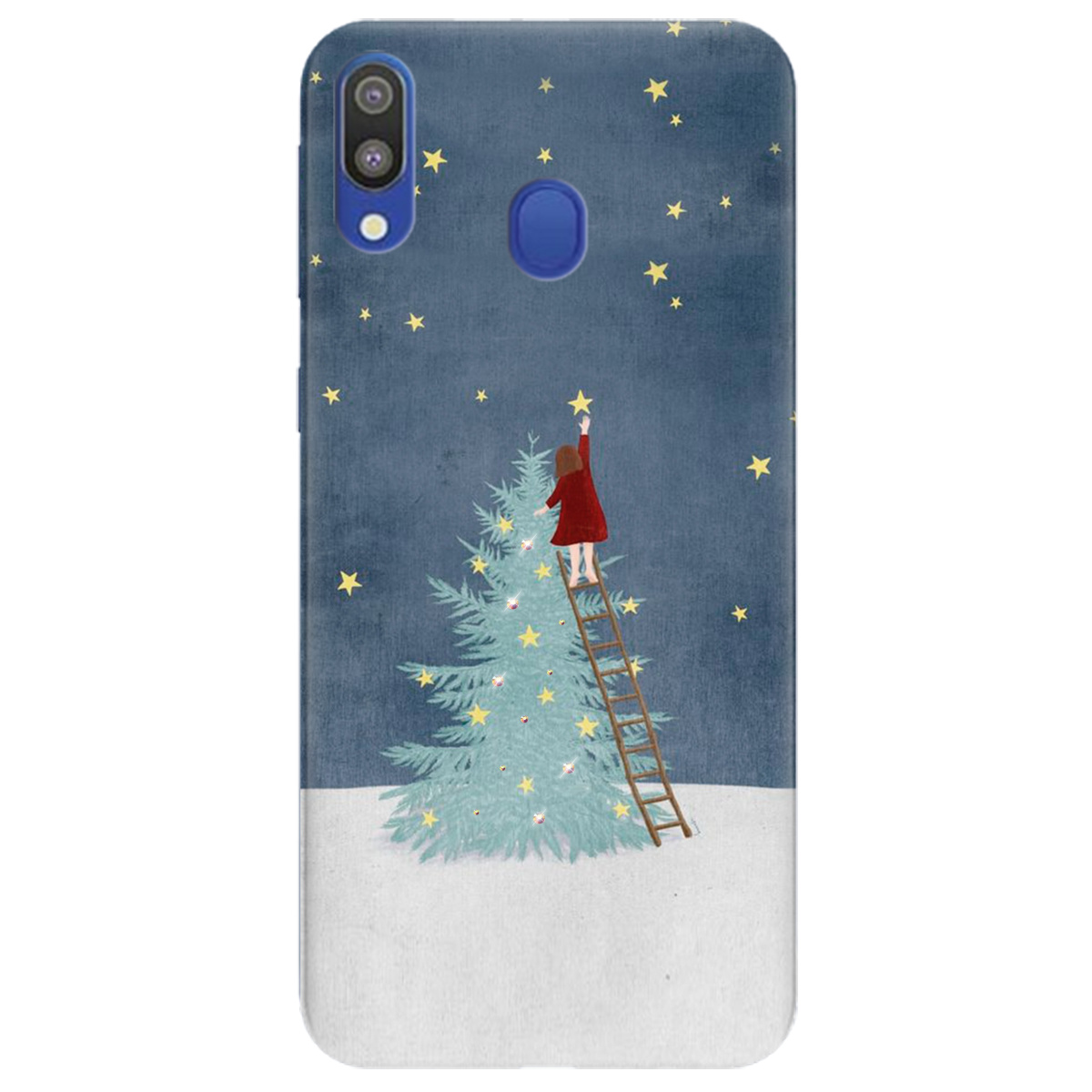 Чохол для Samsung Galaxy A40 Girlwithstar зі стразами - фото 1