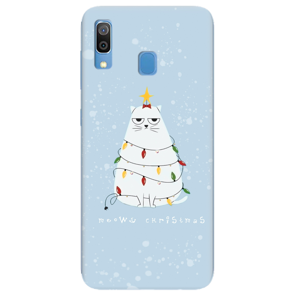 Чехол для Samsung Galaxy A30 Meowy со стразами - фото 1