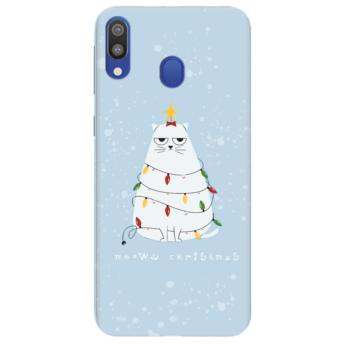 Чехол для Samsung Galaxy A40 Meowy со стразами - фото 1