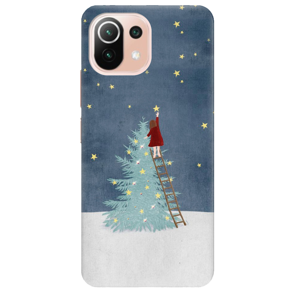 Чохол для Xiaomi Mi 11 lite Girlwithstar зі стразами - фото 1