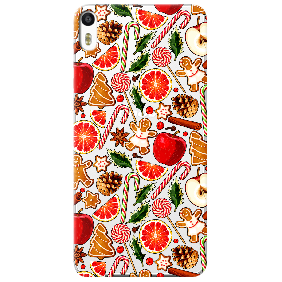 Чехол для Lenovo S858T Christmas spices - фото 1