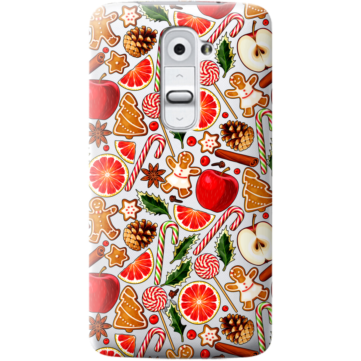 Чехол для LG G2 Christmas spices - фото 1
