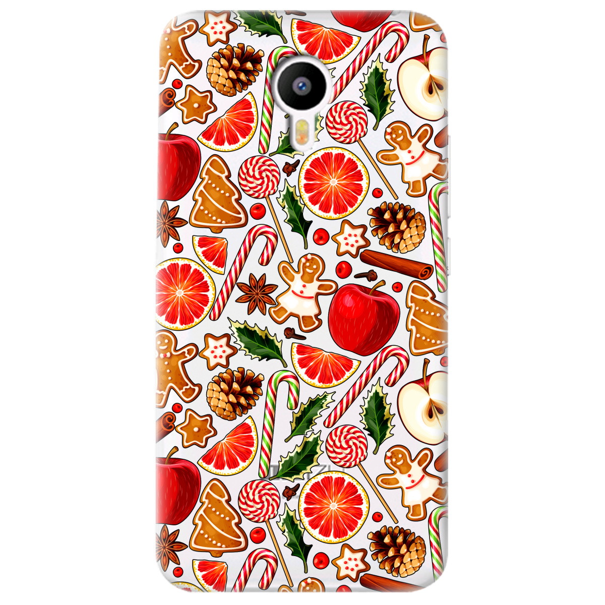 Чехол для Meizu M2 Note Christmas spices - фото 1