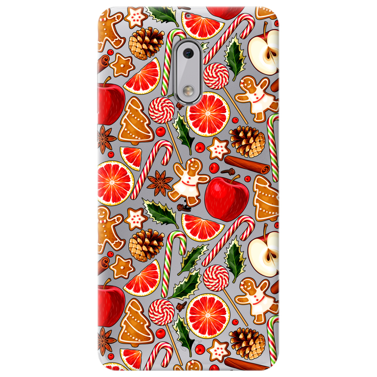 Чехол для Nokia 6 Christmas spices - фото 1