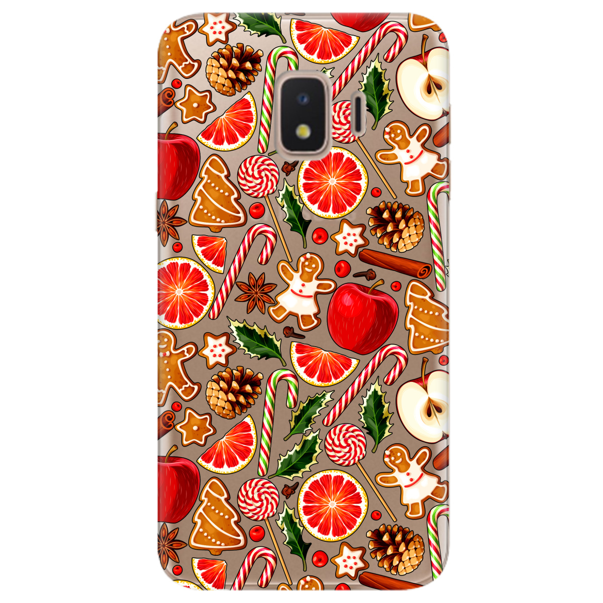 Чехол для Samsung Galaxy J2 Core 2018 Christmas spices - фото 1