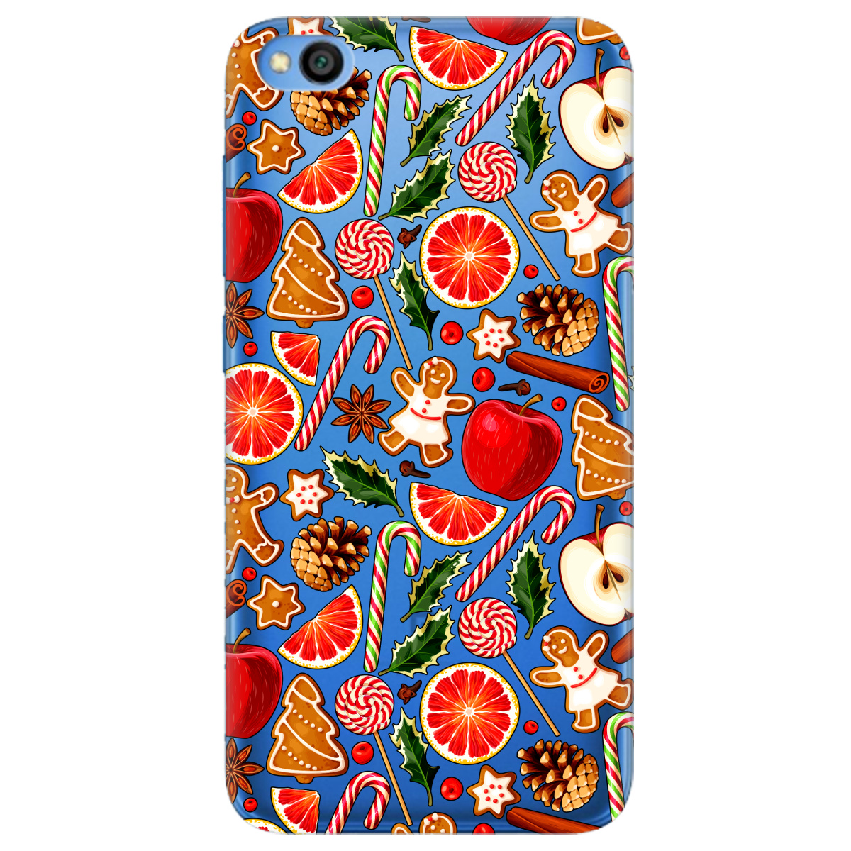Чехол для Xiaomi Redmi Go Christmas spices - фото 1