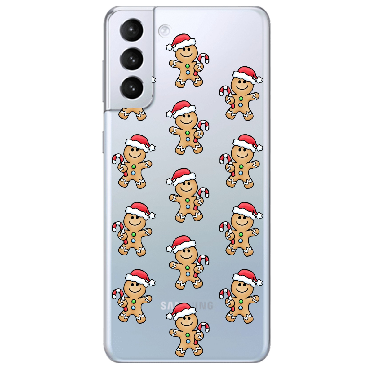 Чехол для Samsung Galaxy S21 Plus Gingerbread man - фото 1