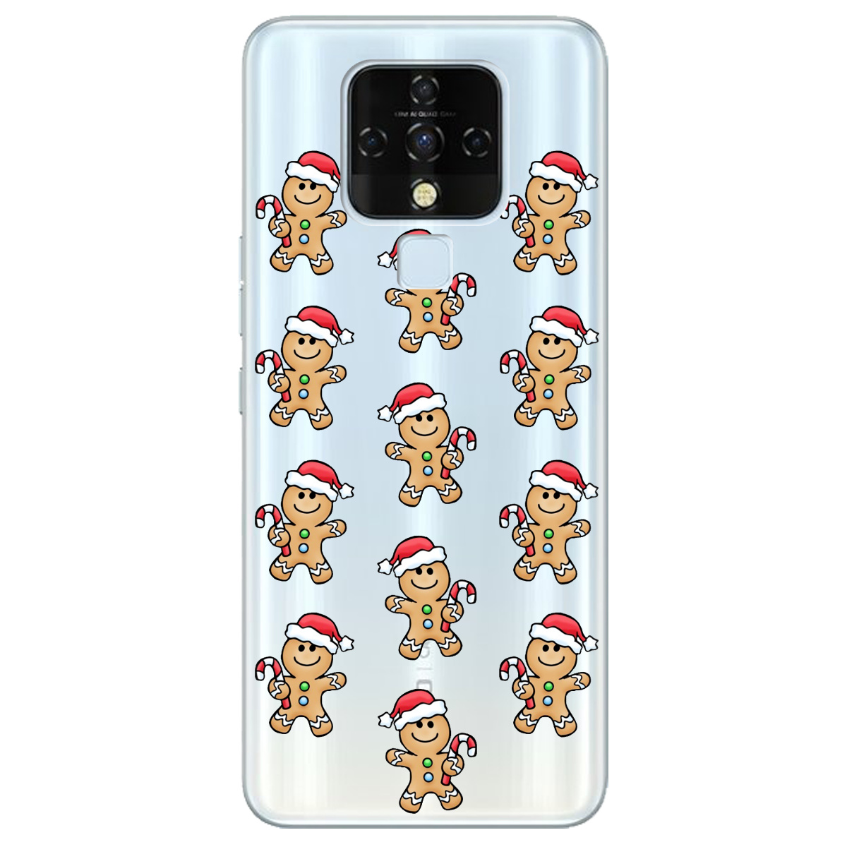 Чехол для Tecno Camon 16 SE Gingerbread man - фото 1