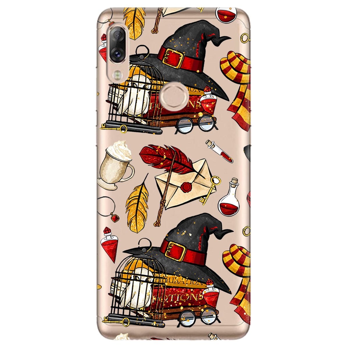 Чехол для Lenovo K5 Pro Hogwarts - фото 1