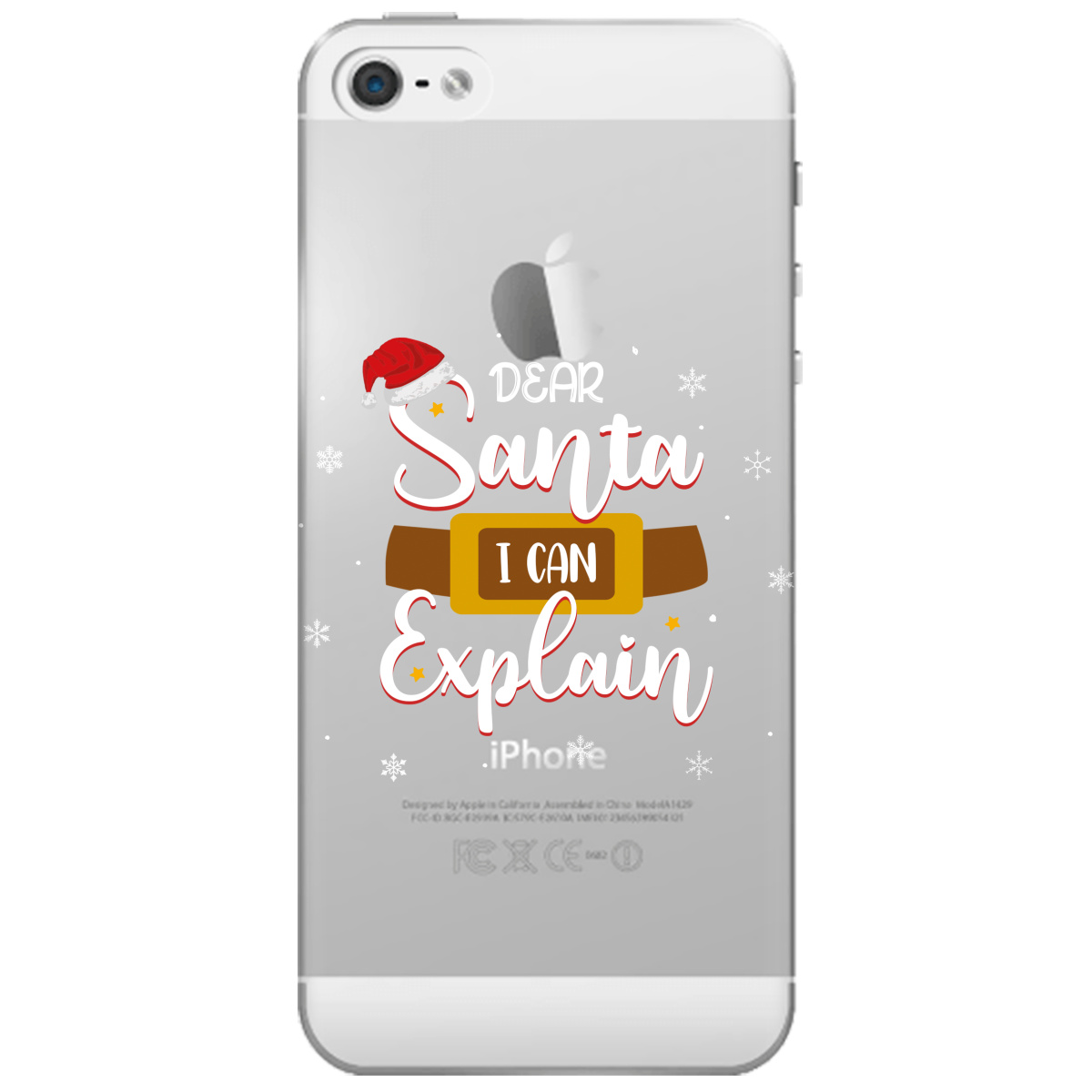 Чехол для Apple iPhone 5 / 5S Dear Santa - фото 1
