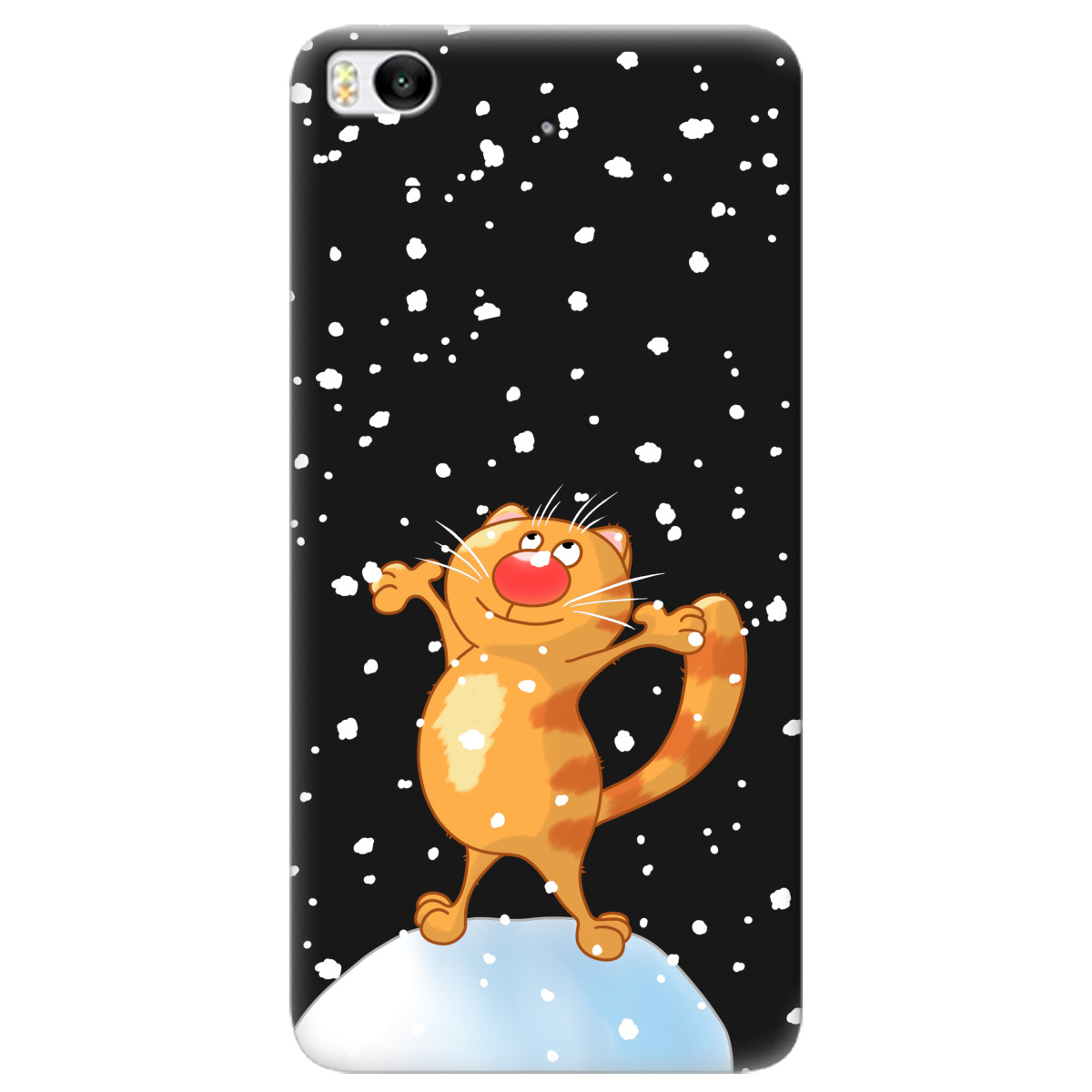 Чохол для Xiaomi Mi 5s чорний матовий soft touch By Happy - фото 1