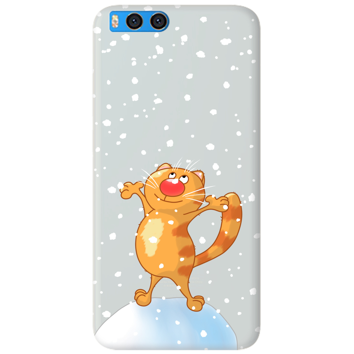 Чехол для Xiaomi Mi Note 3 полупрозрачный матовый soft touch By Happy - фото 1