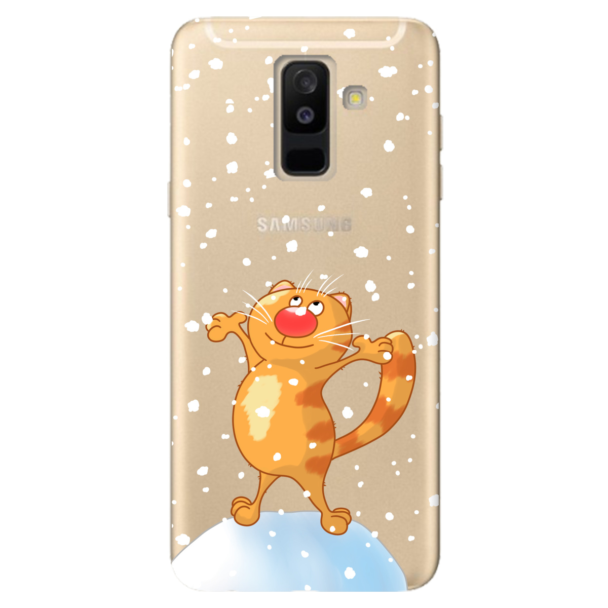 Чехол для Samsung Galaxy A6 Plus 2018 By Happy - фото 1