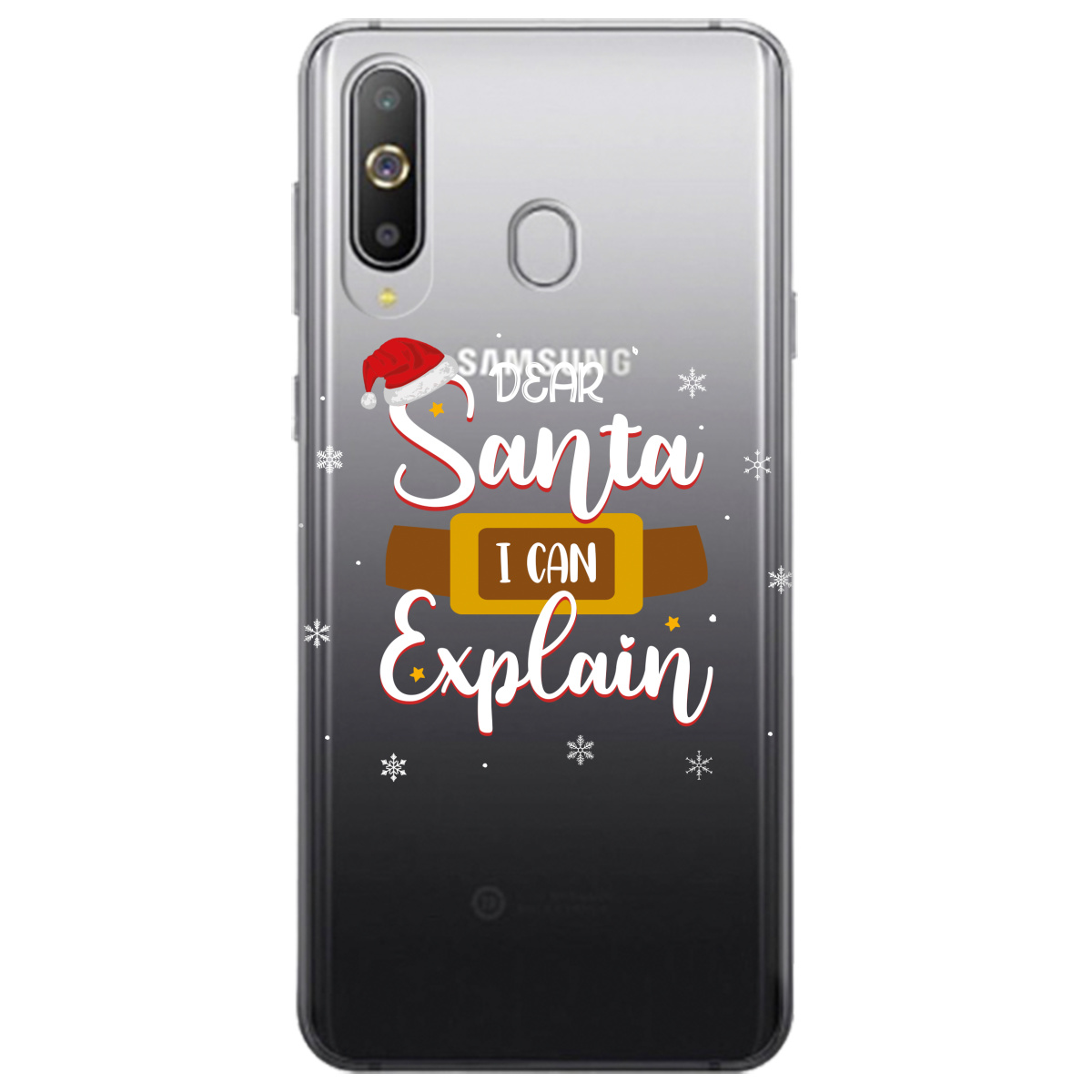 Чехол для Samsung Galaxy A8s Dear Santa - фото 1