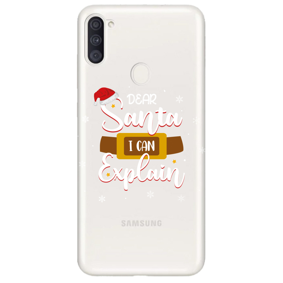 Чехол для Samsung Galaxy M11 Dear Santa - фото 1