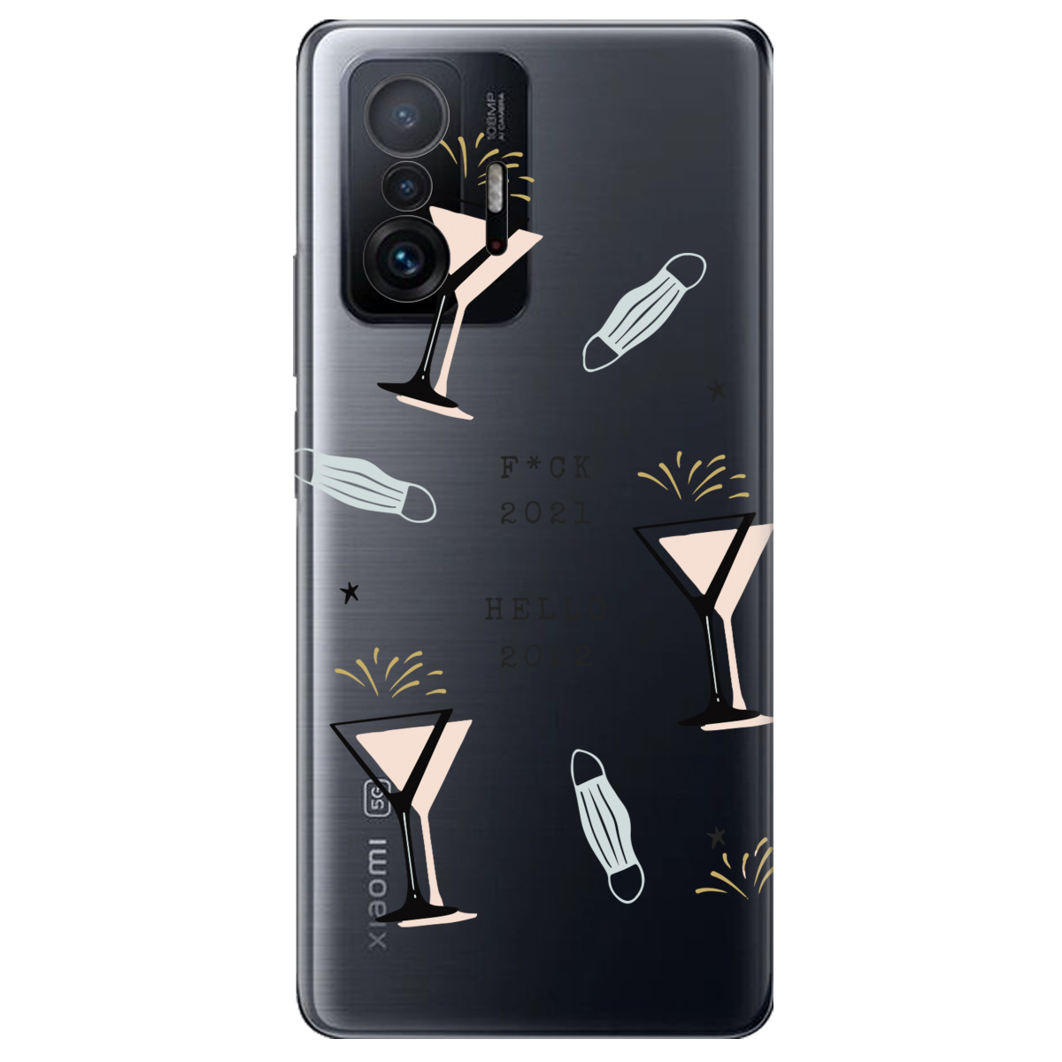 Чехол для Xiaomi 11T Pro Hello 2022 - фото 1