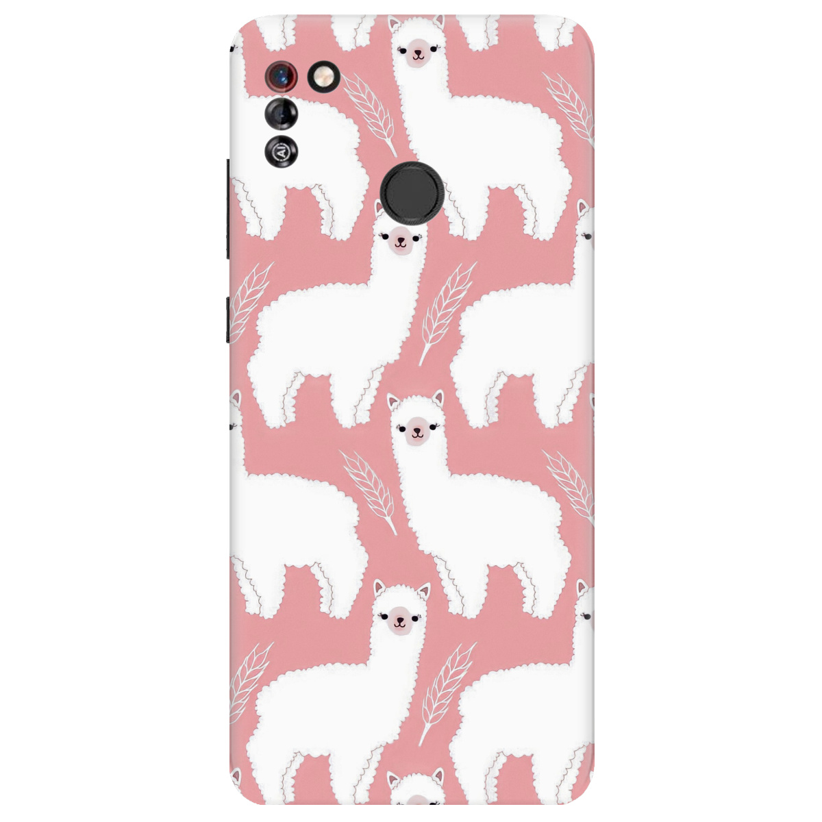 Чехол для Tecno Pop 4 Pro Сute alpaca - фото 1