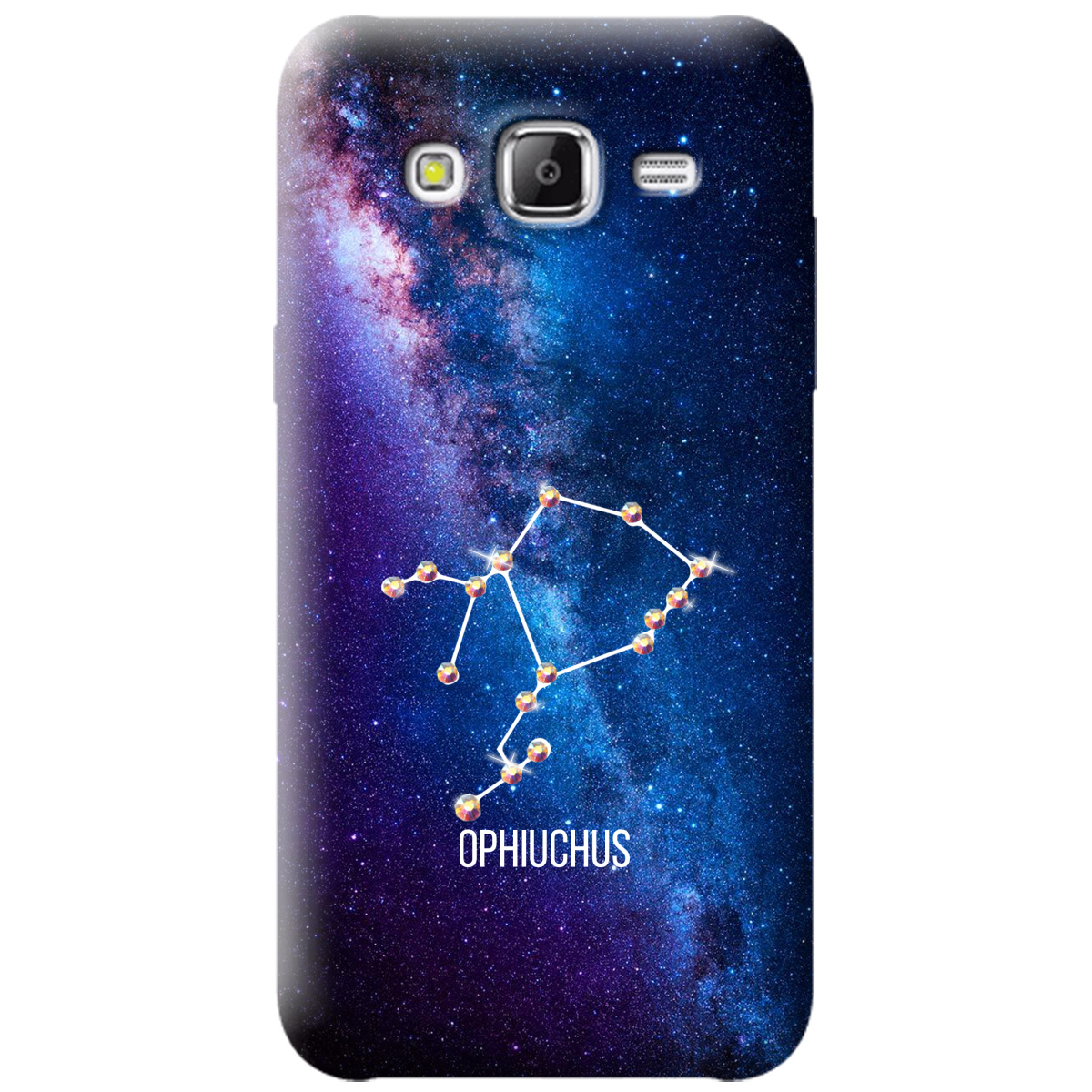 Чехол для Samsung Galaxy J5 2015 Ophiuchus (Змееносец) со стразами - фото 1