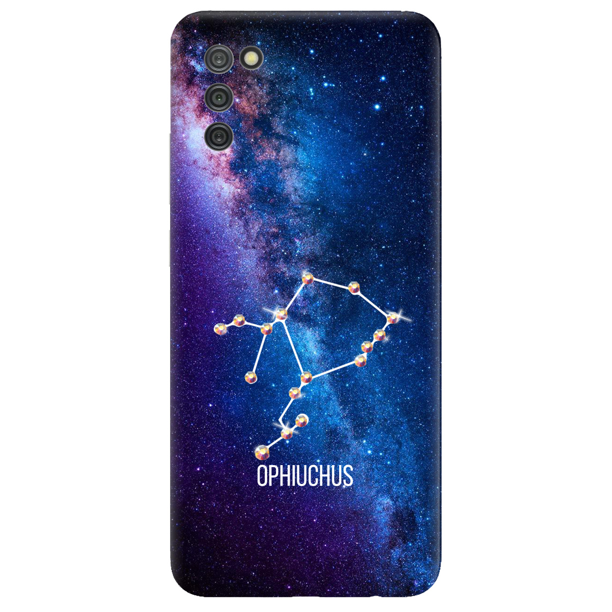 Чохол для Samsung Galaxy A02s Ophiuchus (Змієносець) зі стразами - фото 1