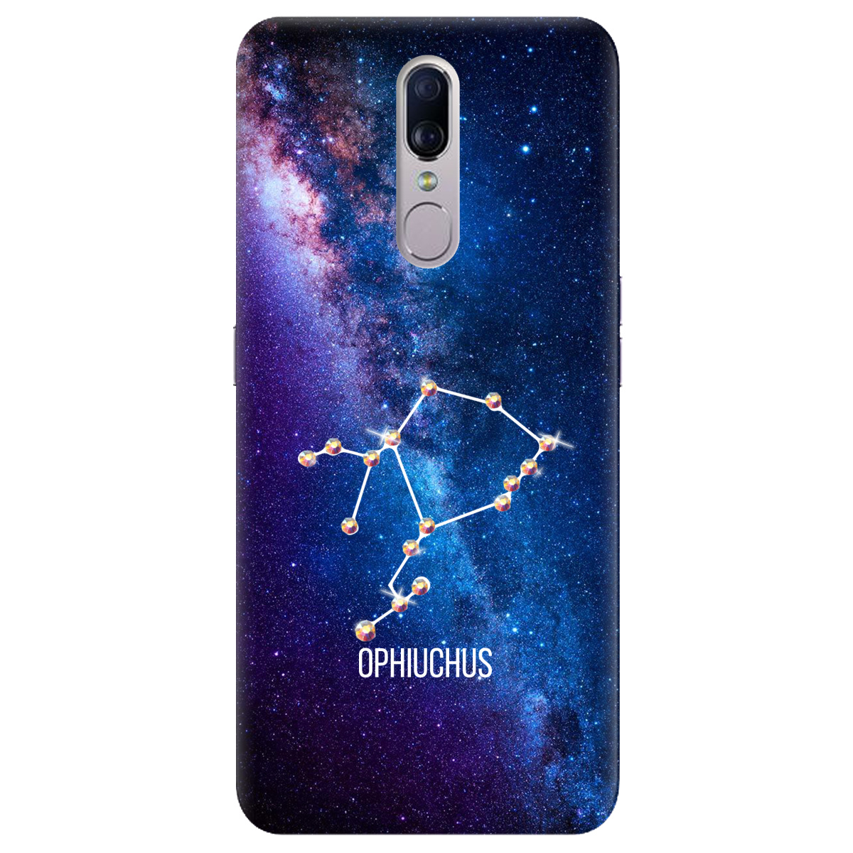 Чехол для Oppo F11/ A9/ A9X Ophiuchus (Змееносец) со стразами - фото 1
