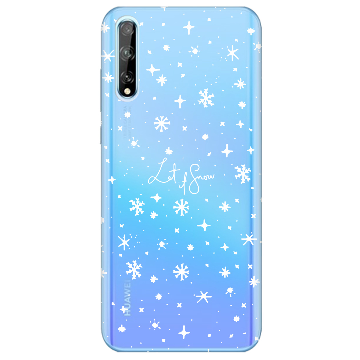 Чехол для Huawei Y8р Let it snow - фото 1