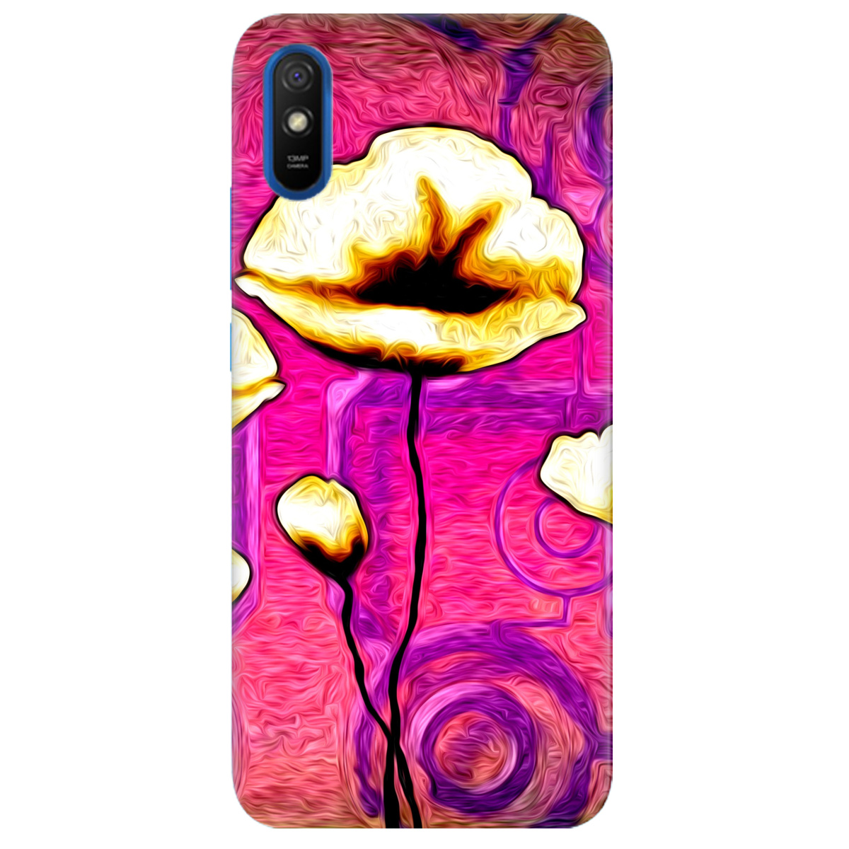 Чехол для Xiaomi Redmi 9i Flower kiss - фото 1