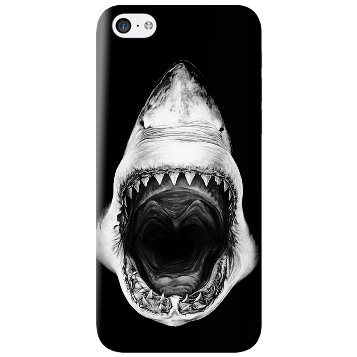 Чехол для Apple iPhone 5C Dark shark - фото 1