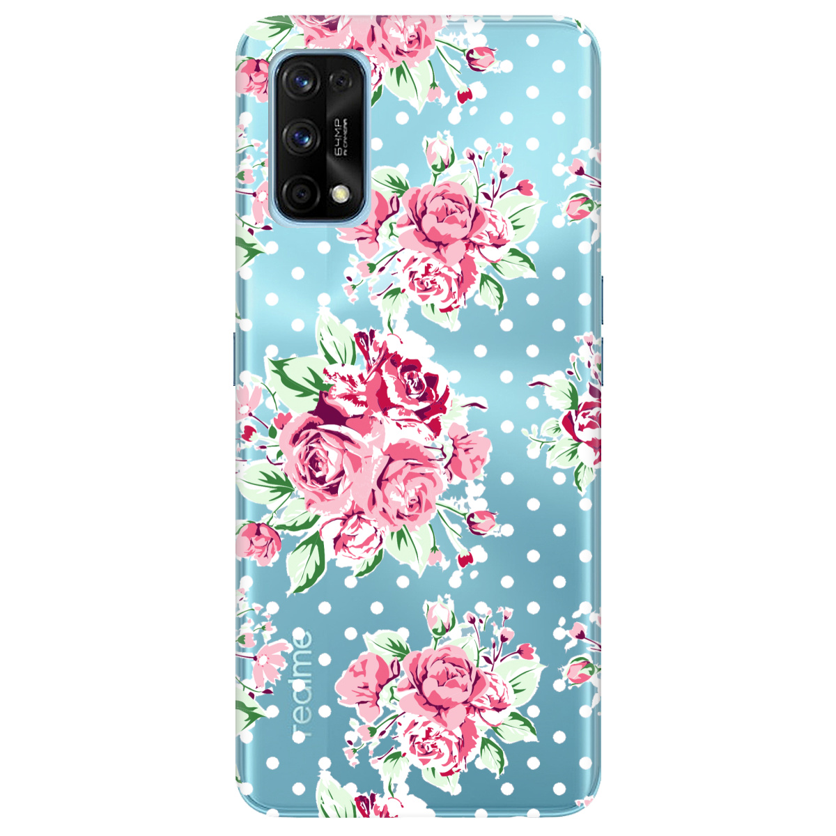 Чехол для Realme 7 Pro Rose - фото 1