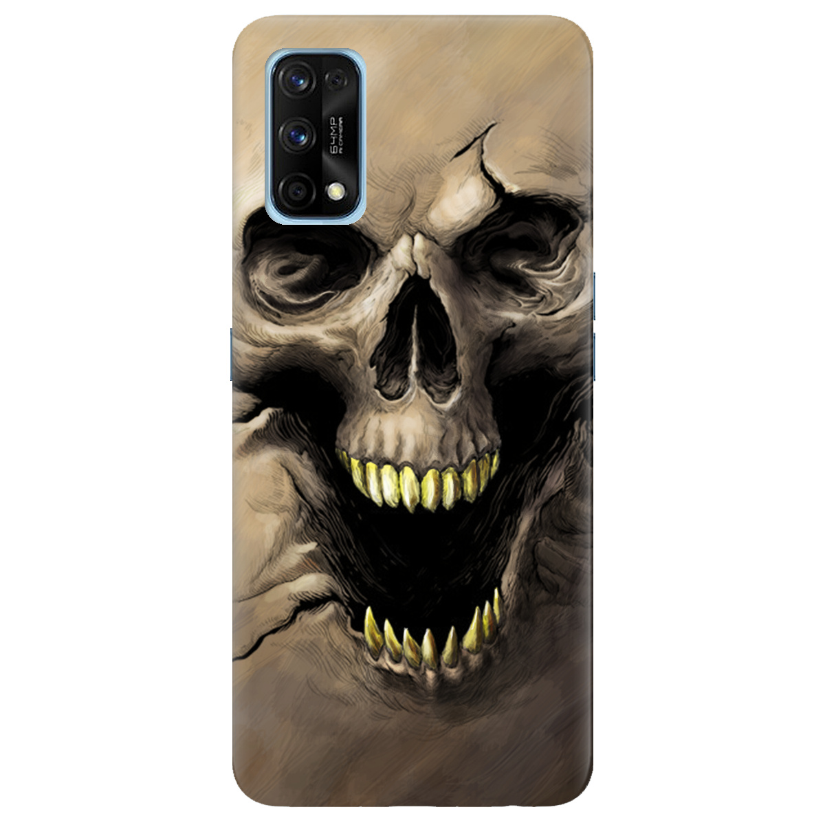 Чехол для Realme 7 Pro Skull - фото 1