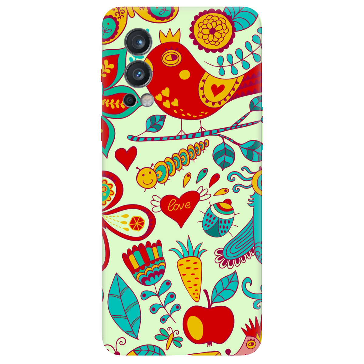 Чехол для OnePlus Nord 2 5G Birds - фото 1