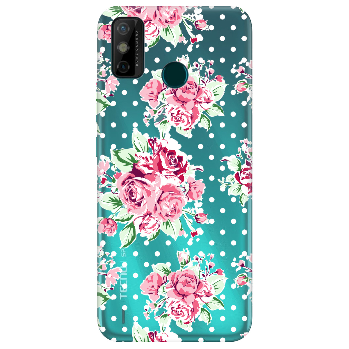 Чехол для Tecno Spark 6 Go Rose - фото 1