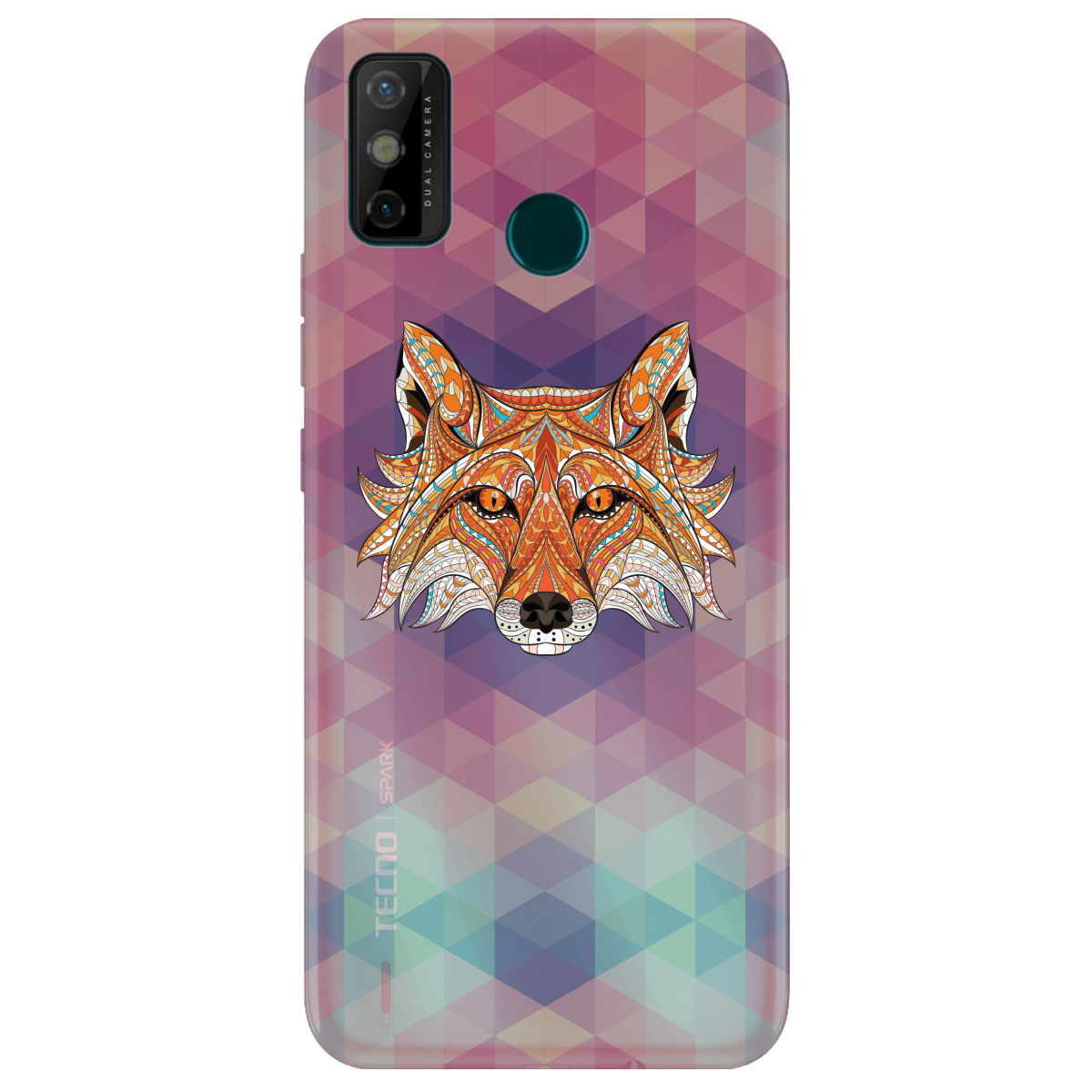 Чехол для Tecno Spark 6 Go Fox - фото 1