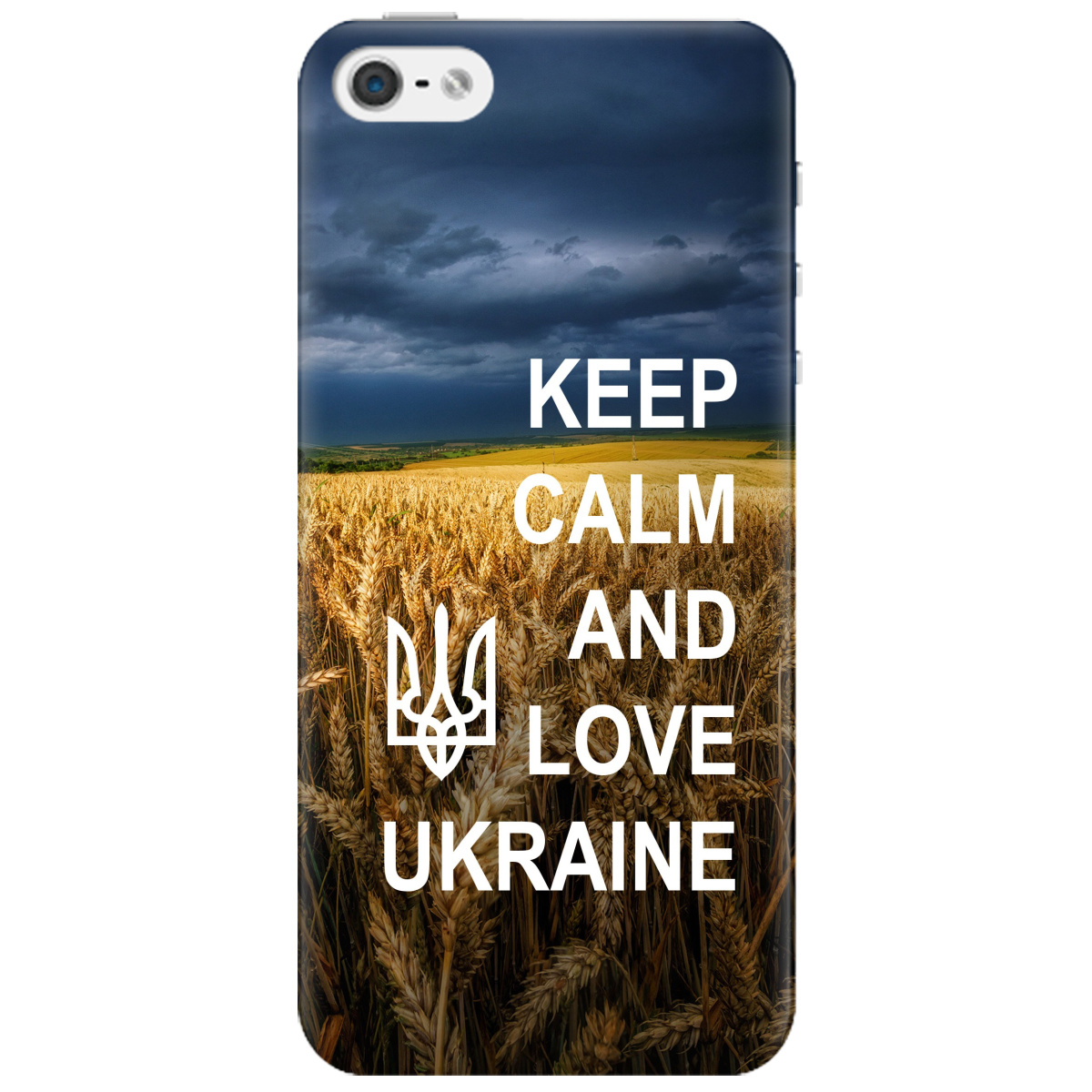 Чехол для Apple iPhone 5 / 5S Keep calm - фото 1