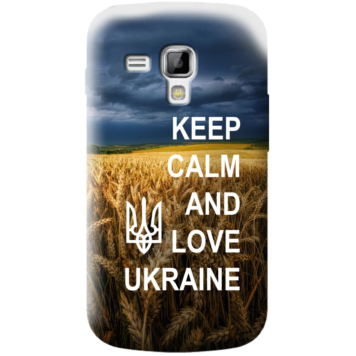 Чехол для Samsung Galaxy S Duos S7562 Keep calm - фото 1