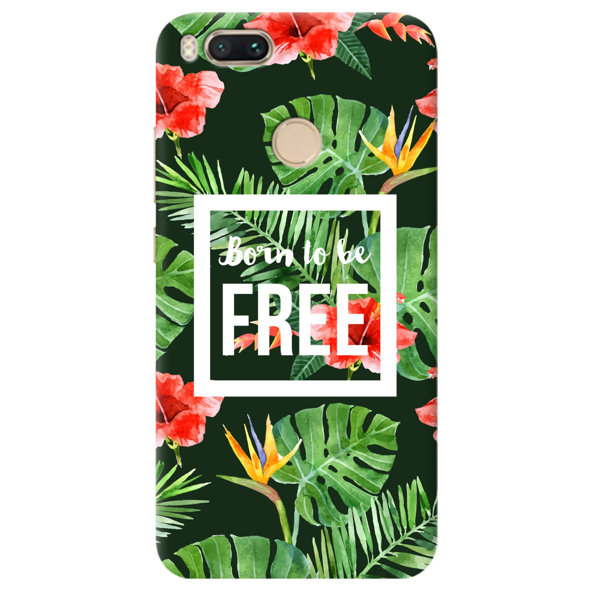 Чехол для Xiaomi Mi 5X Born to be free - фото 1
