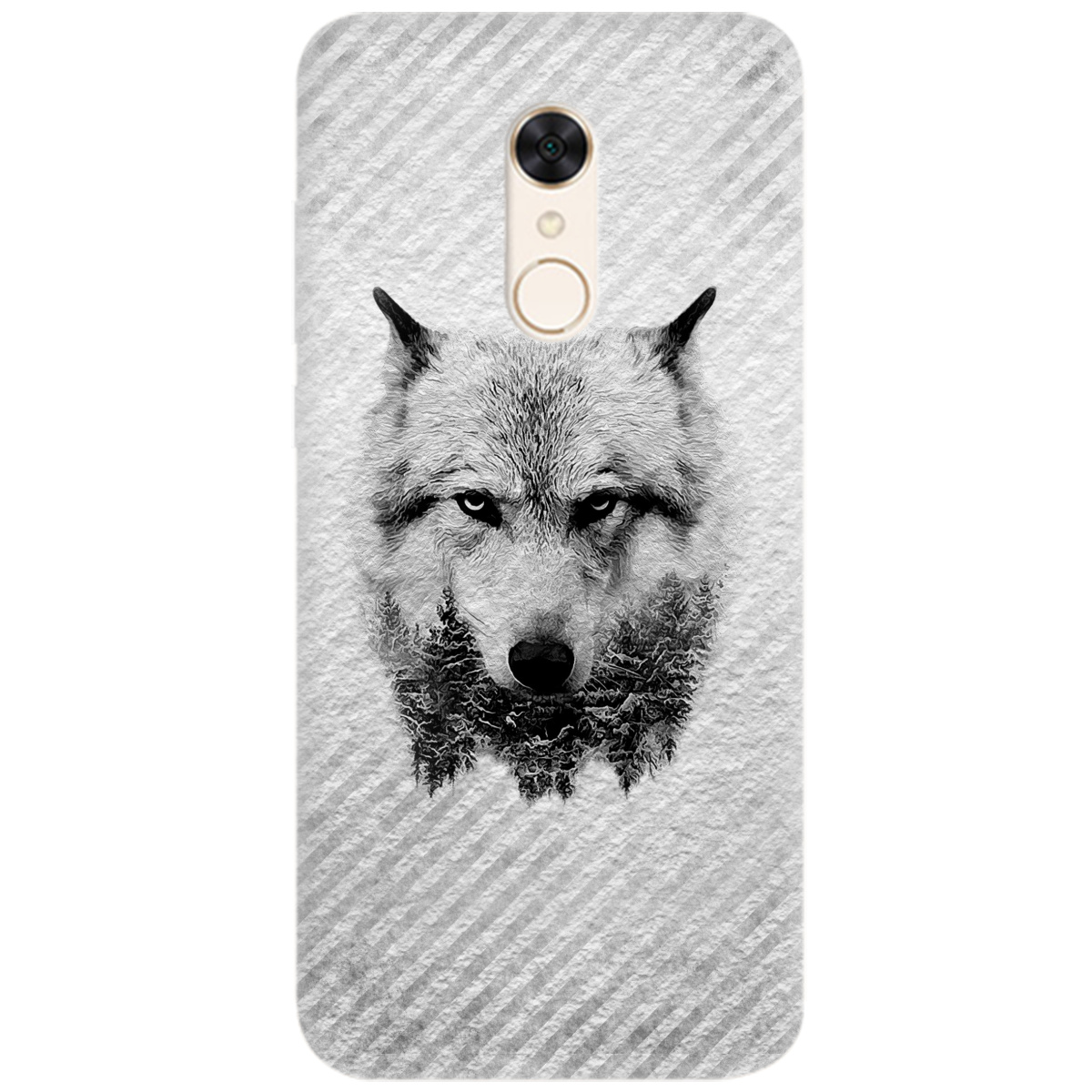 Чехол для Xiaomi Redmi 5 WOLF - фото 1