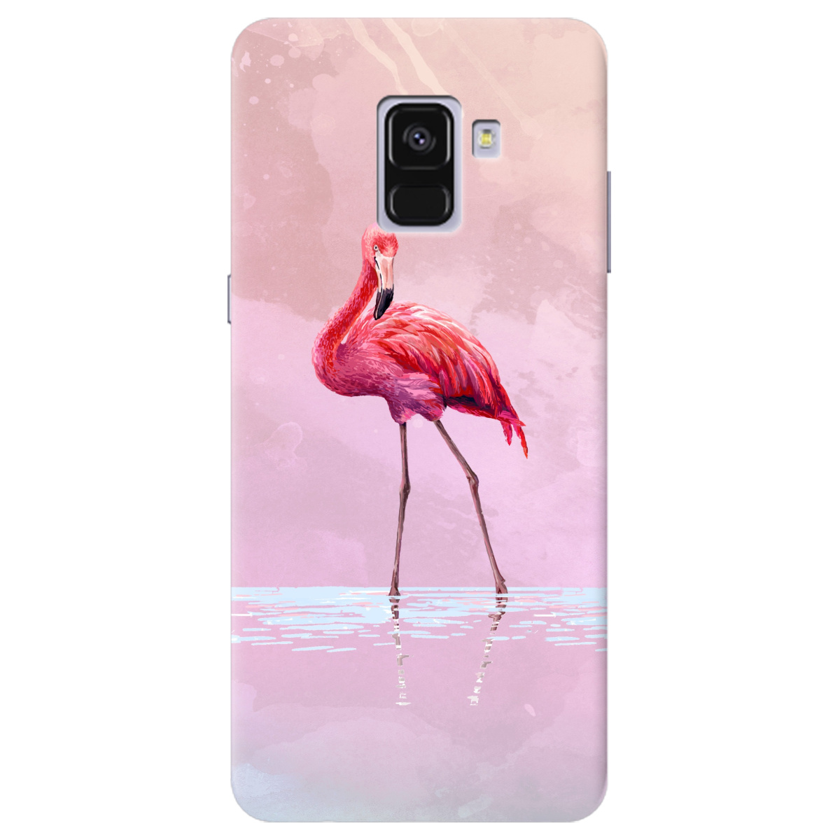Чехол для Samsung Galaxy A8 Plus 2018 Flamingo - фото 1