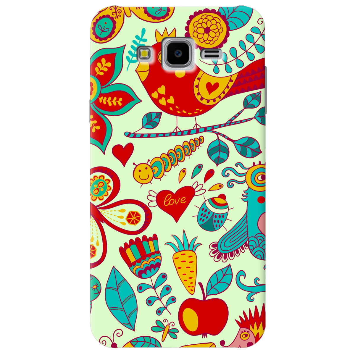 Чохол для Samsung Galaxy J7 Neo J701F/DS Birds - фото 1