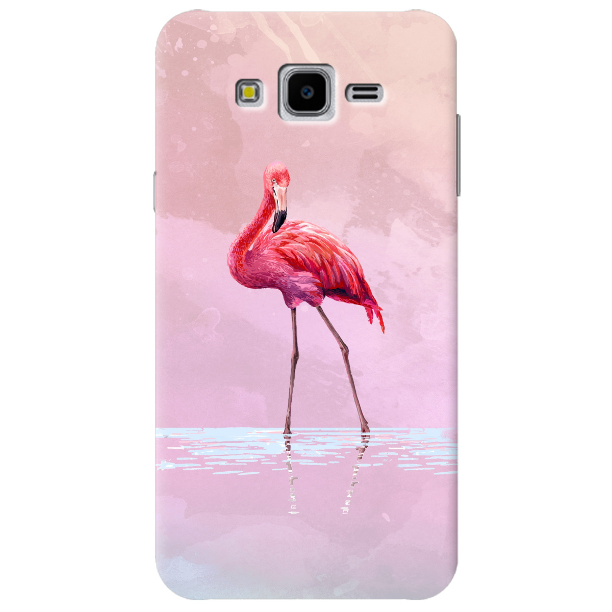 Чехол для Samsung Galaxy J7 Neo J701F / DS Flamingo - фото 1