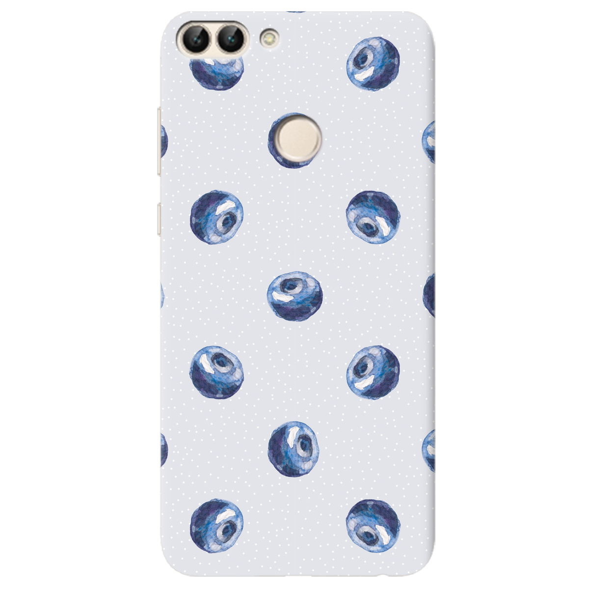 Чехол для Huawei P Smart Blueberry rain - фото 1