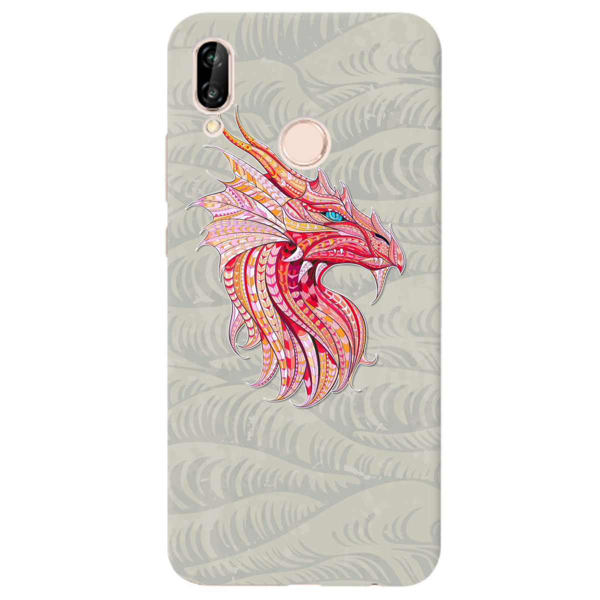 Чехол для Huawei P20 Lite Hidden dragon - фото 1